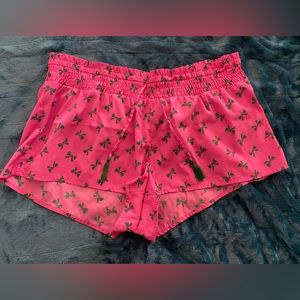 Aerie silk sleep shorts